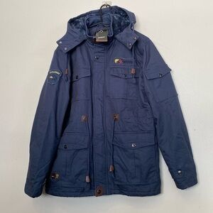 Tac Vasen Hooded  Fleece Lining Jacket Military Tactical Army Outwear coat